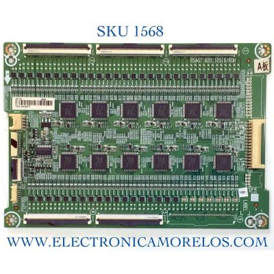 LED DRIVER PARA TV HISENSE QLED / NUMERO DE PARTE 281776 / RSAG7.820.10516/ROH / H41804PNL16C1 / PANEL HD650X6U21-T1L3\S0\FJ\GM\ROH / DISPLAY T650QVN07.6 / MODELO 65U8G 65U6FUA